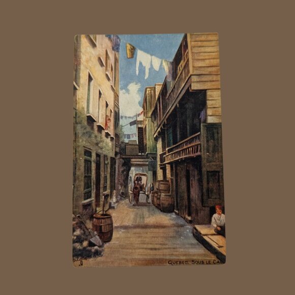 6/$15 Vintage Postmarked 1907 Sou le Cap Quebec City 1¢ Stamp Postcard - Picture 1 of 3